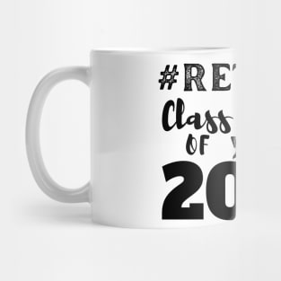 Funny Retired Class of 2024 Retirement Mug